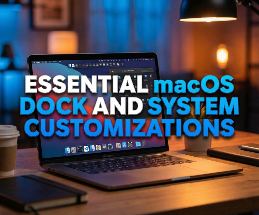 Essential macOS Dock and System Customizations
